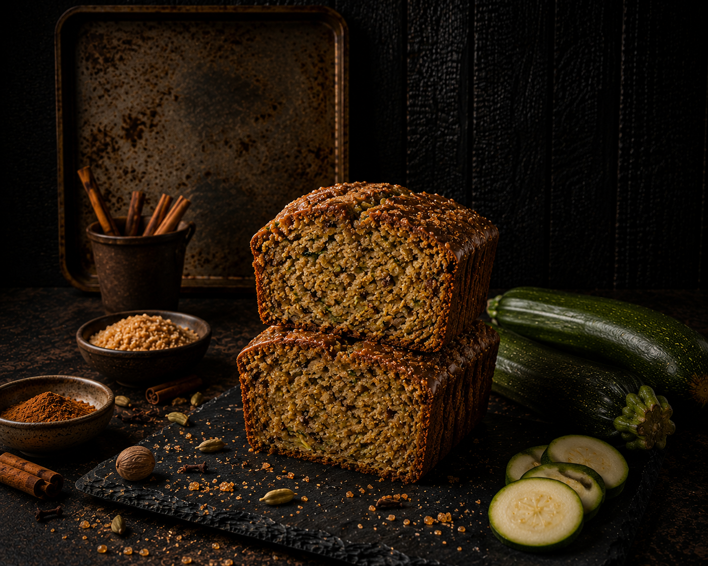 Heirloom Zucchini & Spice artisan loaf