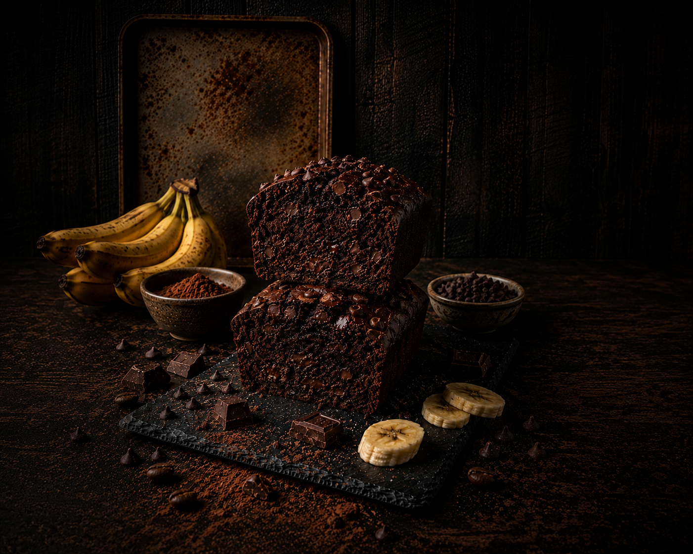 Banana Chocolate Chip artisan loaf