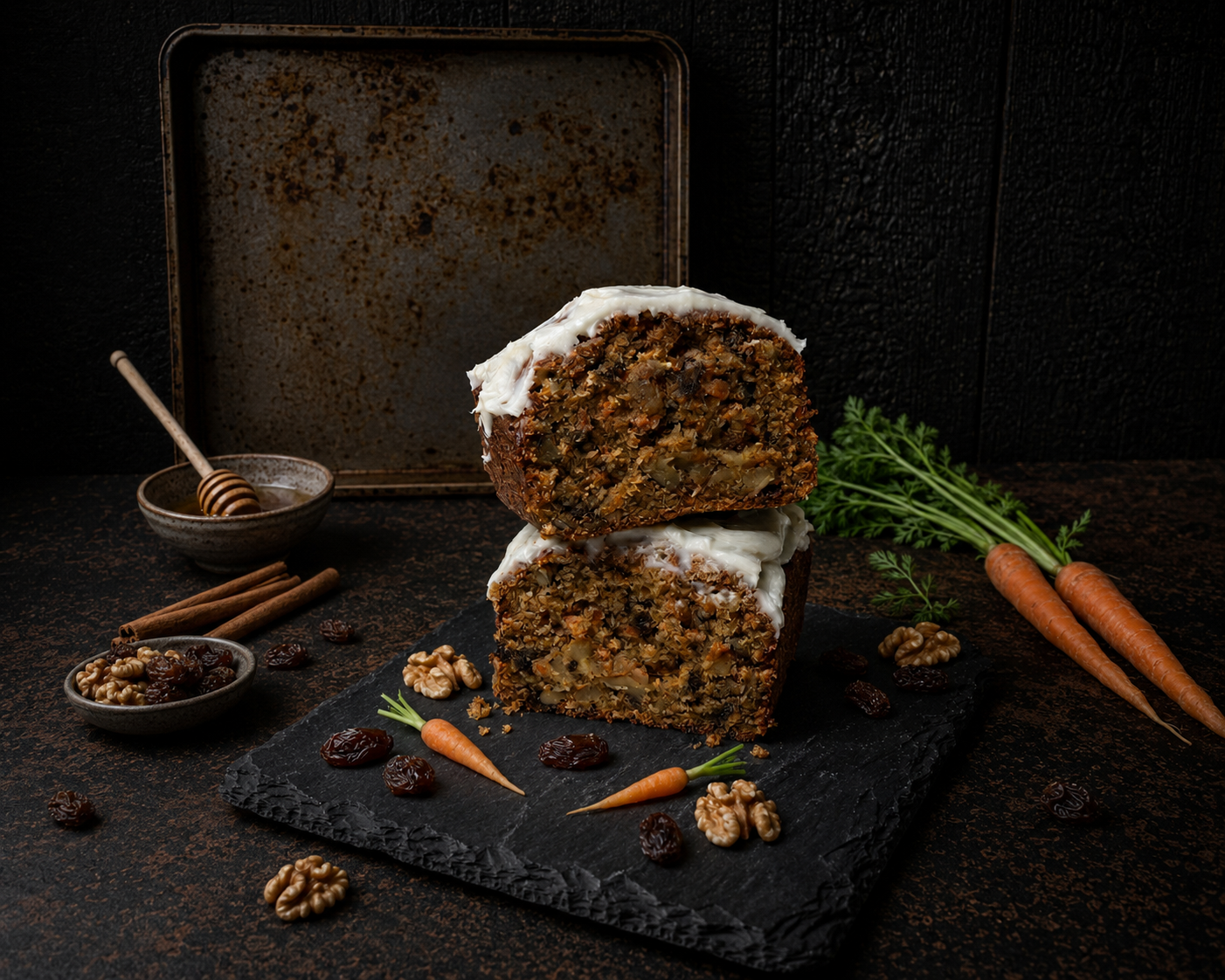 Velvet Spiced Carrot artisan loaf